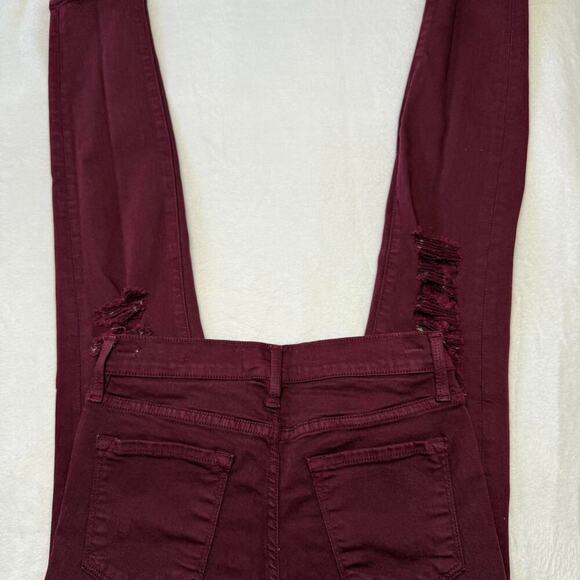 Burgundy frame size 25 distressed - Picture 3 of 4
